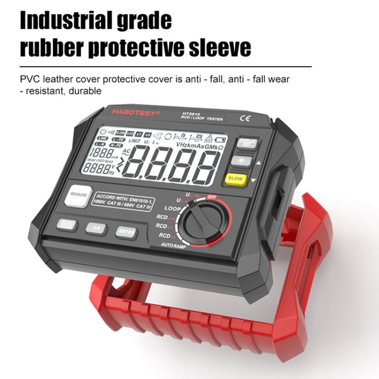 HABOTEST HT5910 Leakage Switch & Loop Resistance Tester