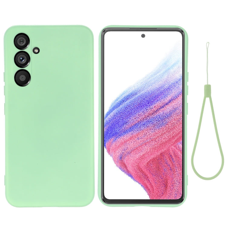 Solid Color Liquid Silicone Dropproof Full Coverage Phone Case, For Samsung Galaxy S24 5G, For Samsung Galaxy A54 5G