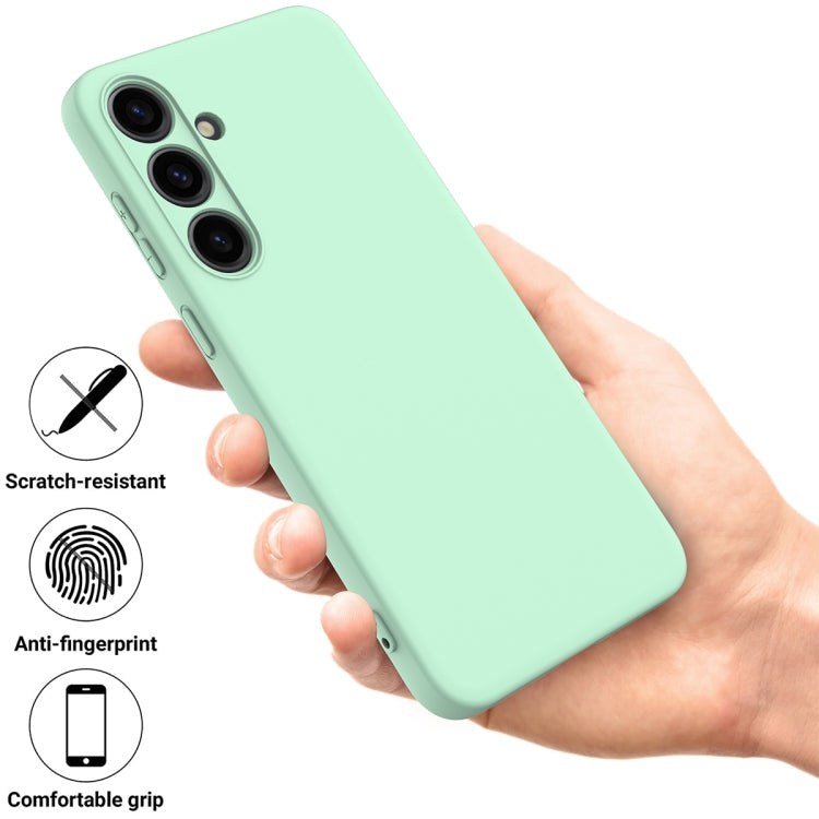 Solid Color Liquid Silicone Dropproof Full Coverage Phone Case, For Samsung Galaxy S24 5G, For Samsung Galaxy A54 5G