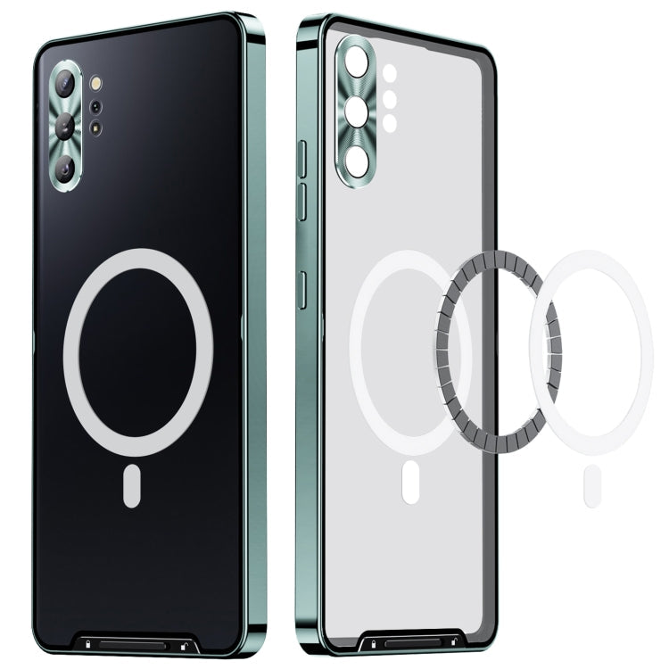 MagSafe Magnetic Frosted Metal Phone Case, For Samsung Galaxy Note10+