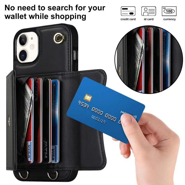 RFID Card Slot Phone Case with Long Lanyard, For iPhone 11, For iPhone 11 Pro, For iPhone 11 Pro Max, For iPhone X / XS