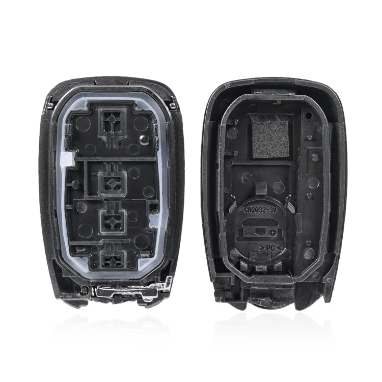For Chevrolet / Opel 3+1 Button + Horn Button Car Key Case Remote Control Shell, For Chevrolet