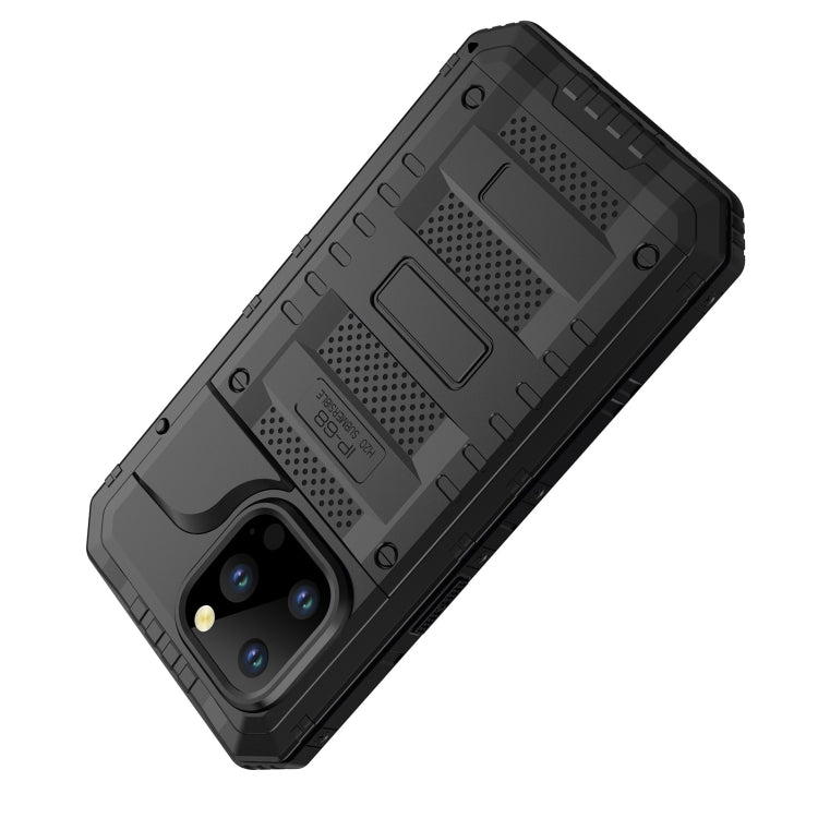 For iPhone 14 Pro RedPepper Wolf 360 Full Body Rugged Life Waterproof Phone Case(Black)