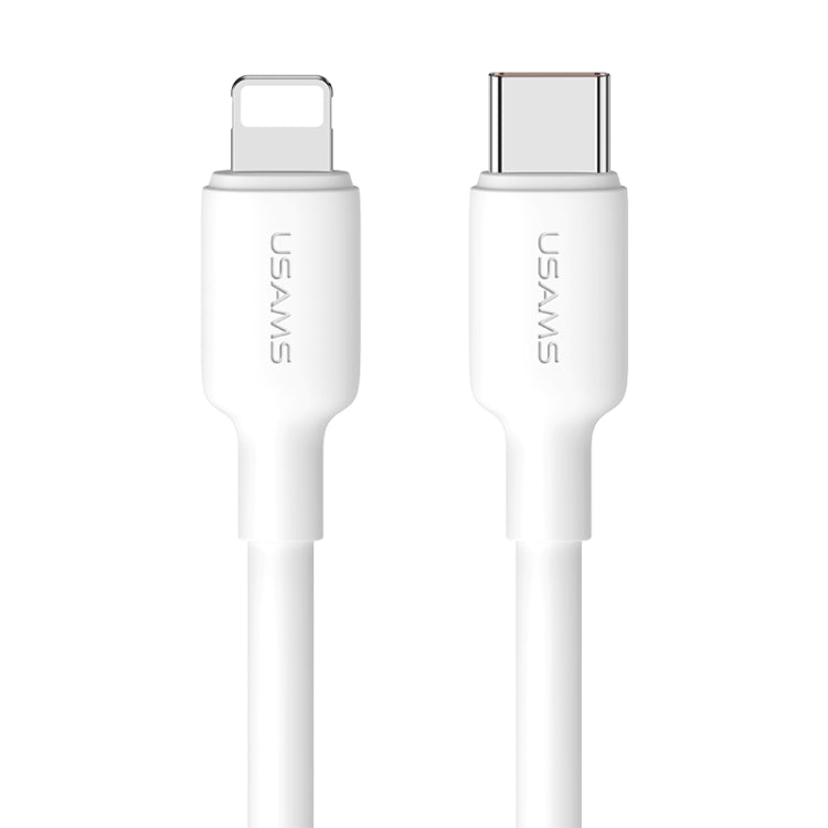 USAMS US-SJ610 U84 PD20W USB-C / Type-C to 8 Pin Charging Data Cable, PD20W 8 Pin 1m