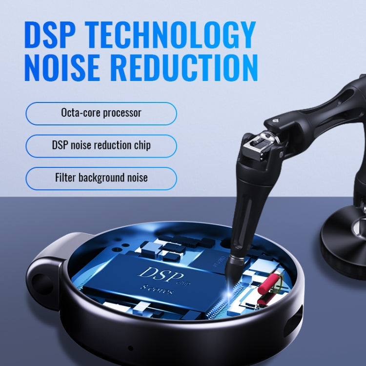 JNN S30 Round HD Noise Canceling Recorder, Capacity:4GB(Black)