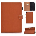 Solid Color Tablet PC Universal Magnetic Horizontal Flip Leather Case with Card Slots & Holder, For Galaxy Tab S5e T720, For iPad Air / iPad Air 2 / iPad 9.7 (2018 & 2017)