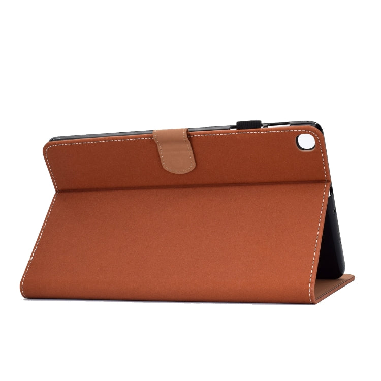 Solid Color Tablet PC Universal Magnetic Horizontal Flip Leather Case with Card Slots & Holder, For Galaxy Tab S5e T720, For iPad Air / iPad Air 2 / iPad 9.7 (2018 & 2017)