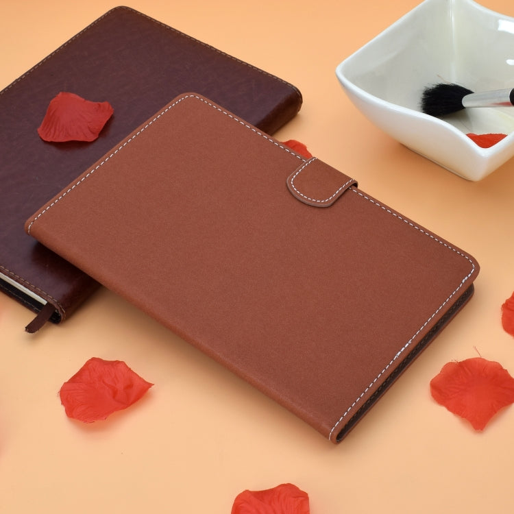 Solid Color Tablet PC Universal Magnetic Horizontal Flip Leather Case with Card Slots & Holder, For Galaxy Tab S5e T720, For iPad Air / iPad Air 2 / iPad 9.7 (2018 & 2017)