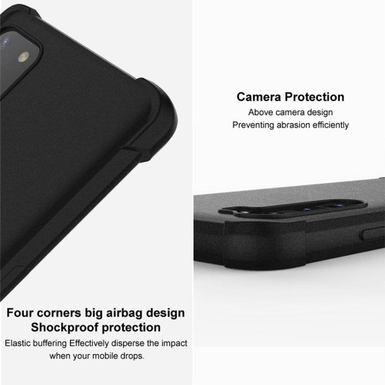 For ZTE nubia Red Magic 8 Pro 5G imak Shockproof Airbag TPU Phone Case(Matte Grey)