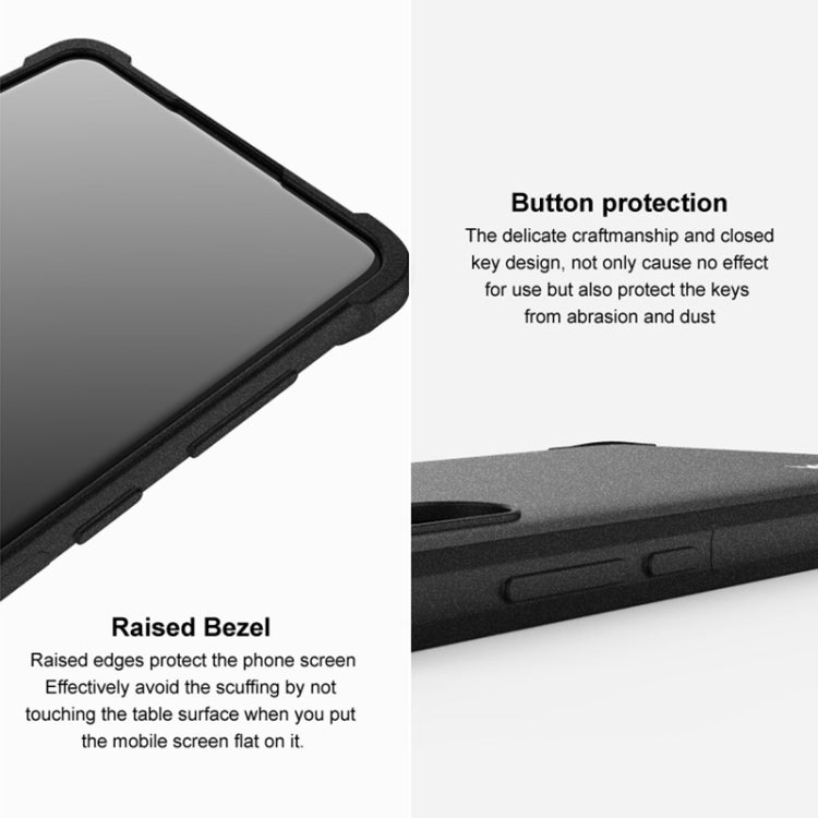 For ZTE nubia Red Magic 8 Pro 5G imak Shockproof Airbag TPU Phone Case(Matte Grey)
