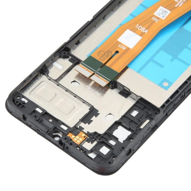 For Samsung Galaxy A04E SM-A042 LCD Screen for Digitizer Full Assembly with Frame
