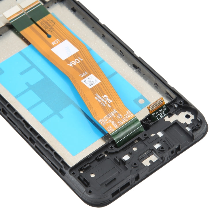For Samsung Galaxy A04E SM-A042 LCD Screen for Digitizer Full Assembly with Frame