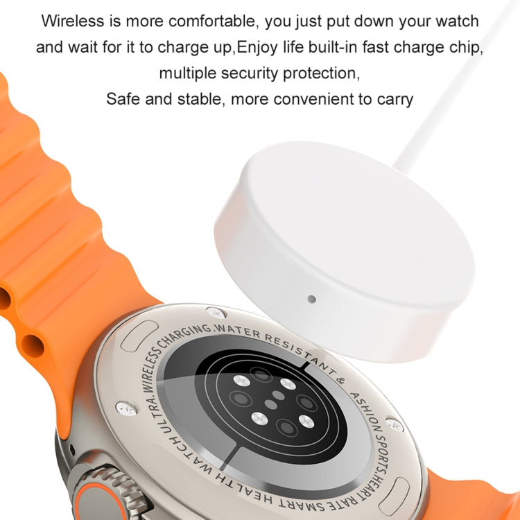 K9 Ultra Pro 1.39 inch Silicone Band IP67 Waterproof Smart Watch Support Bluetooth Call / NFC(Black)