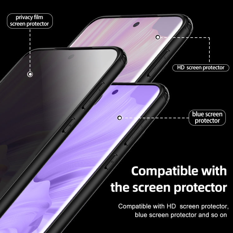 For Huawei P60 Pro Armor Clear TPU Hard PC Phone Case(Clear)