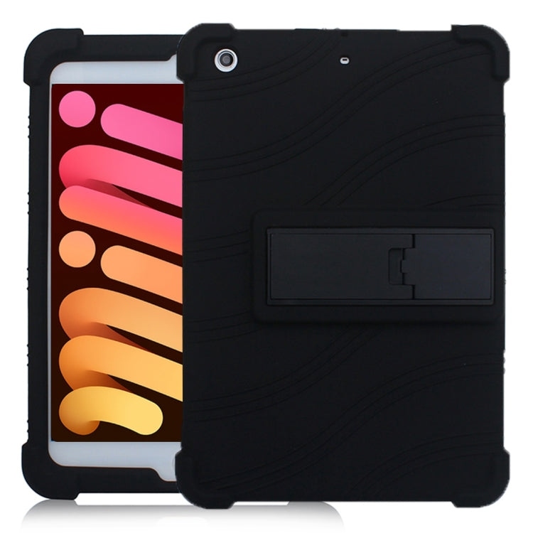 Tablet PC Silicone Protective Case with Invisible Bracket, For Galaxy Tab A 10.1 (2019) T510, For Galaxy Tab S5e T720
