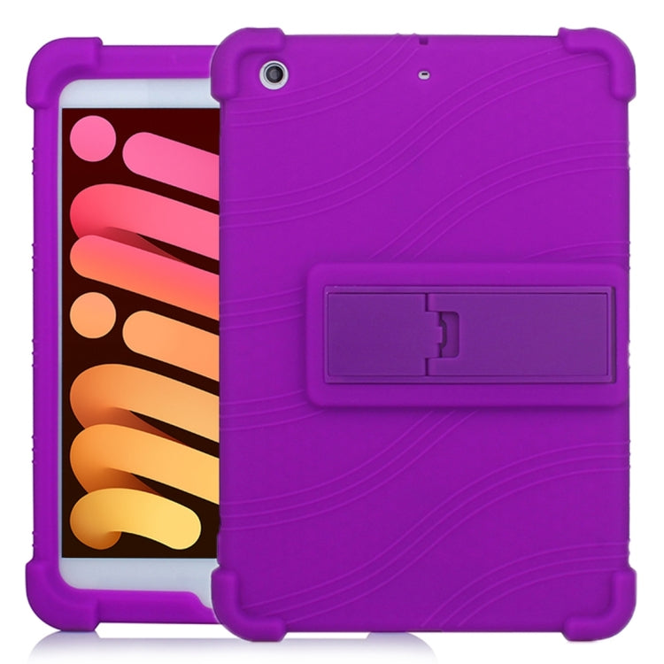 Tablet PC Silicone Protective Case with Invisible Bracket, For Galaxy Tab A 10.1 (2019) T510, For Galaxy Tab S5e T720