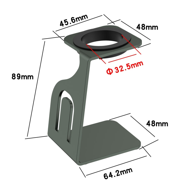 For Google Pixel Watch Aluminum Alloy Metal Watch Charging Stand without Charger