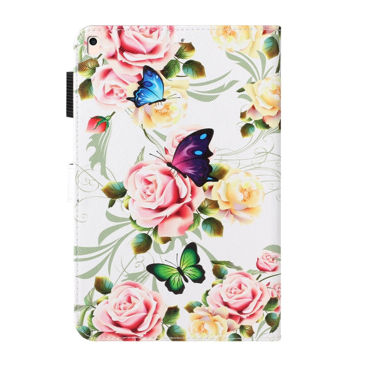 Cross Texture Painted Horizontal  Leather Case with Sleep / Wake-up Function & Card Slot & Holder & Wallet, For iPad 10.2, For iPad Air, For iPad Air 2, For iPad 9.7 inch (2017), For iPad 9.7 (2018), For iPad Pro 9.7, For iPad Mini / 5 / 4 / 3 / 2 /1  ...