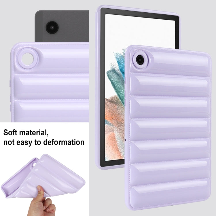 For Samsung Galaxy Tab S6 Lite P610 / P615 Eiderdown Cushion Shockproof Tablet Case(Purple)