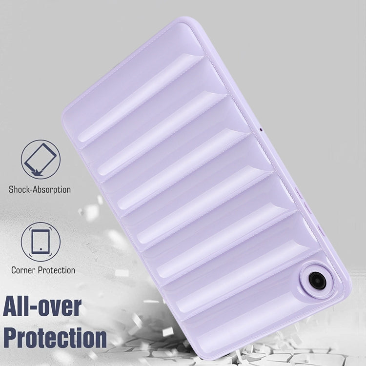 For Samsung Galaxy Tab S6 Lite P610 / P615 Eiderdown Cushion Shockproof Tablet Case(Purple)