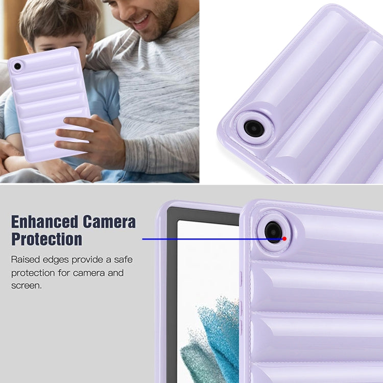 For Samsung Galaxy Tab S6 Lite P610 / P615 Eiderdown Cushion Shockproof Tablet Case(Purple)