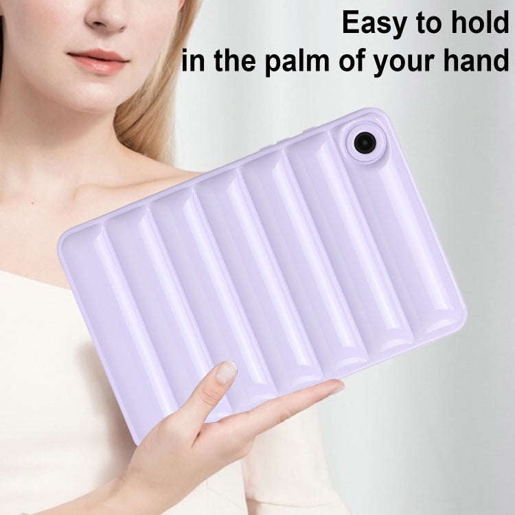 For Samsung Galaxy Tab S6 Lite P610 / P615 Eiderdown Cushion Shockproof Tablet Case(Purple)