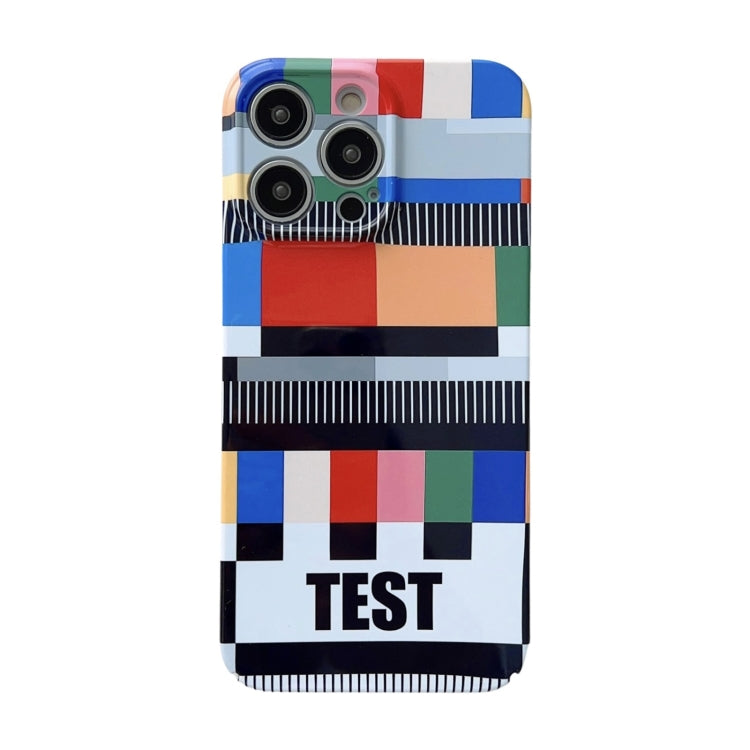 For iPhone 13 Pro Precise Hole Glossy PC Phone Case(Signal Test)