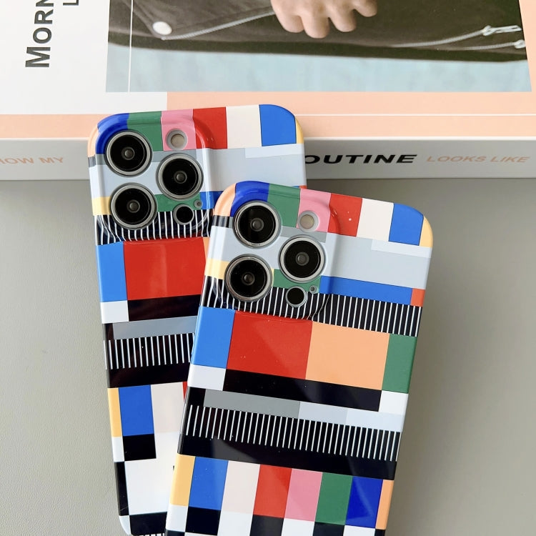 For iPhone 13 Pro Precise Hole Glossy PC Phone Case(Signal Test)
