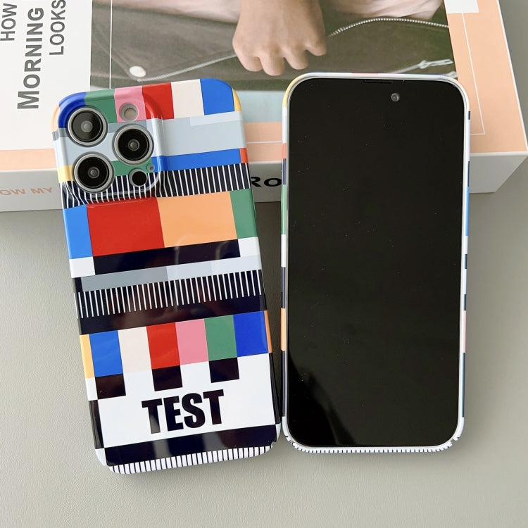 For iPhone 13 Pro Precise Hole Glossy PC Phone Case(Signal Test)