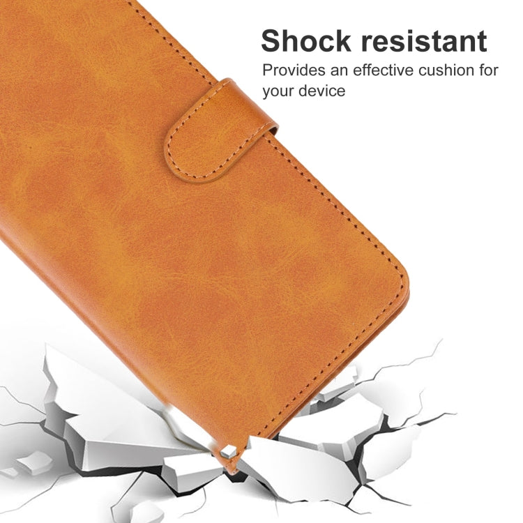 For Google Pixel 8 Leather Phone Case(Brown)