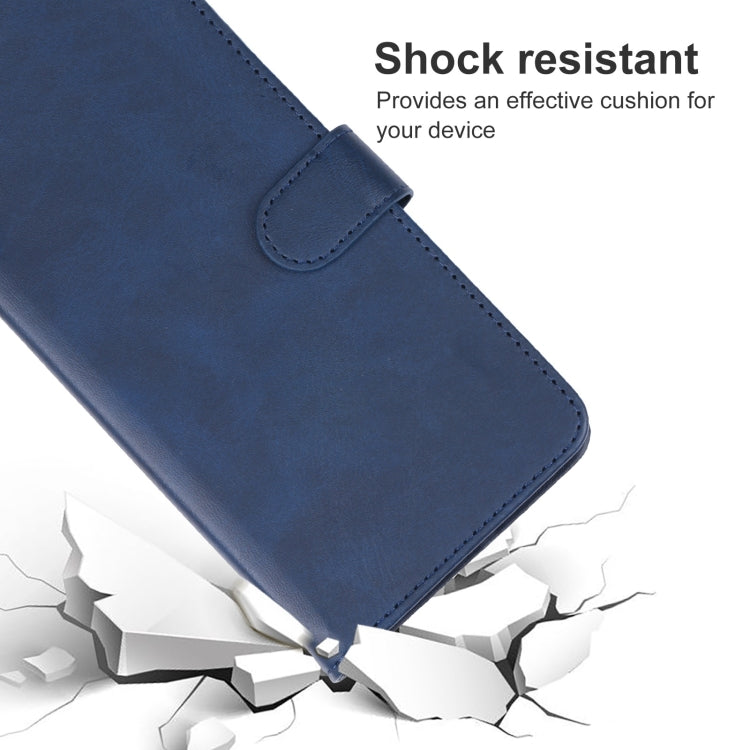 For Google Pixel 8 Leather Phone Case(Blue)