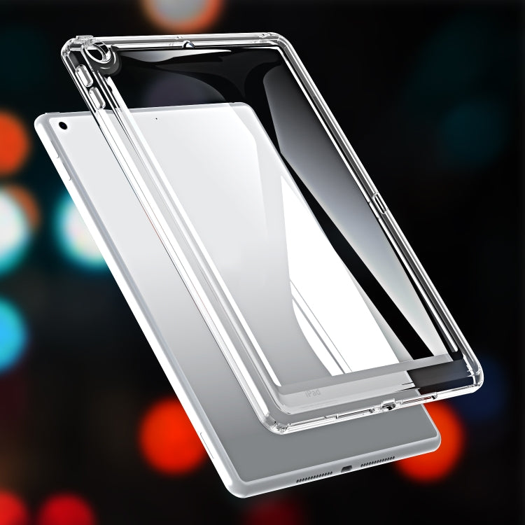 For iPad 10.2 2021 / 2020 / 2019 Transparent Acrylic Tablet Case(Transparent)