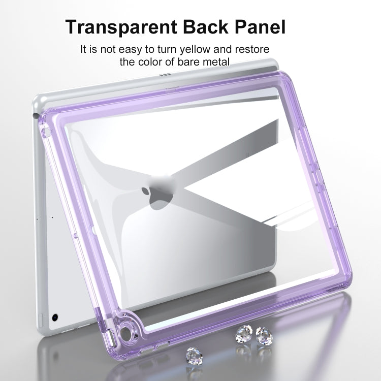For iPad 10.2 2021 / 2020 / 2019 Transparent Acrylic Tablet Case(Transparent)