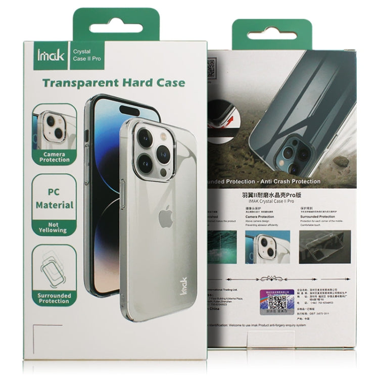 imak Wing II Pro Series Wear-resisting Crystal Phone Case, For Samsung Galaxy S23 Ultra 5G, For Samsung Galaxy S23+ 5G