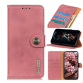 KHAZNEH Cowhide Texture Horizontal Flip Leather Case with Holder & Card Slots & Wallet, For Samsung Galaxy A21s