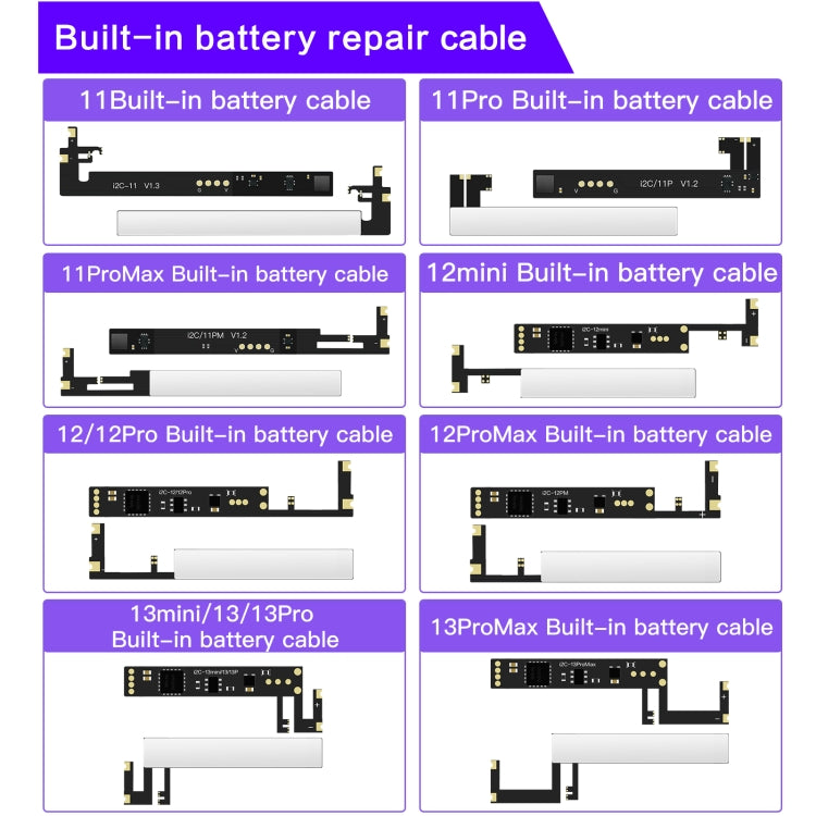 i2C KC01 Multi-function Comprehensive Battery Repair Instrument for iPhone 6-14 Pro Max, Version:High Configuration Version