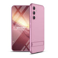 For Samsung Galaxy A54 5G GKK Three Stage Splicing Full Coverage PC Phone Case(Rose Gold)