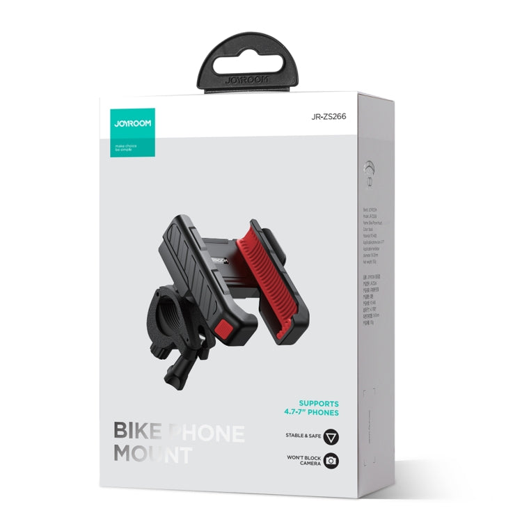 JOYROOM JR-ZS266 Bicycle Handle Phone Mount Compatible with 4.7-6.8 inch(Black)