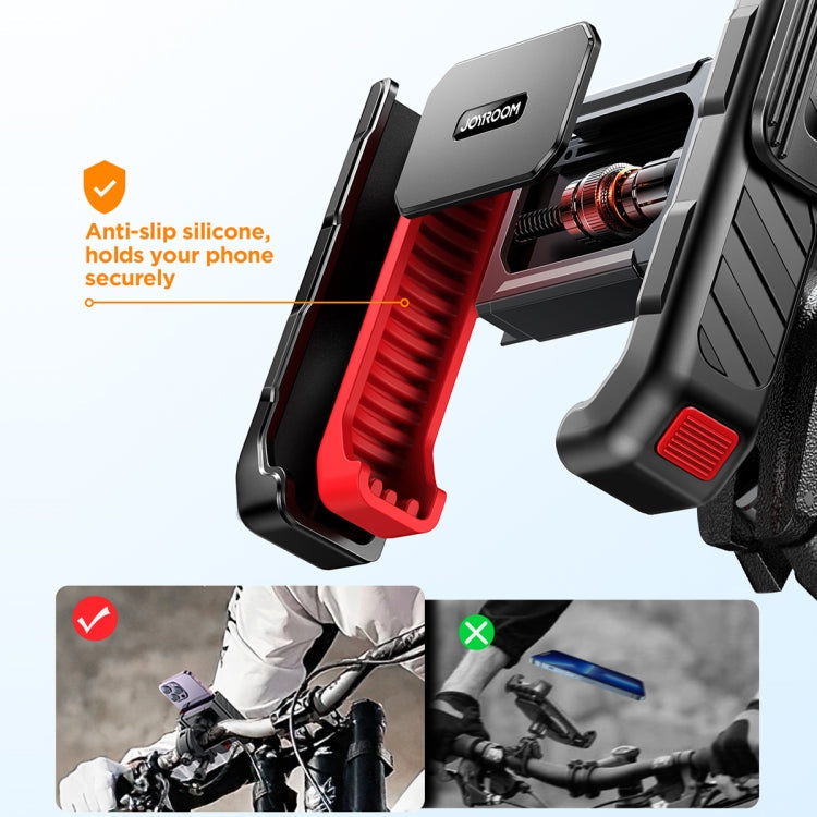 JOYROOM JR-ZS266 Bicycle Handle Phone Mount Compatible with 4.7-6.8 inch(Black)