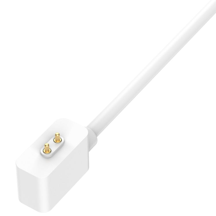 For Xiaomi Mi Band 8 Watch Magnetic Suction Charger USB Charging Cable, Length:1m(White)