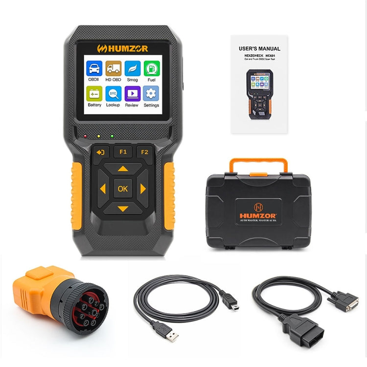 HUMZOR NC601 Car and Truck OBD2 Scan Tool Diagnostic Tool, NC601