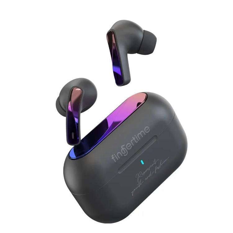 Fingertime T17 Portable Mini In-Ear Wireless Bluetooth Noise Reduction Earphone(Black)