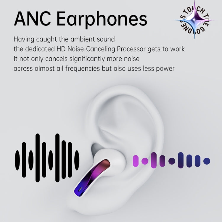Fingertime T17 Portable Mini In-Ear Wireless Bluetooth Noise Reduction Earphone(Black)