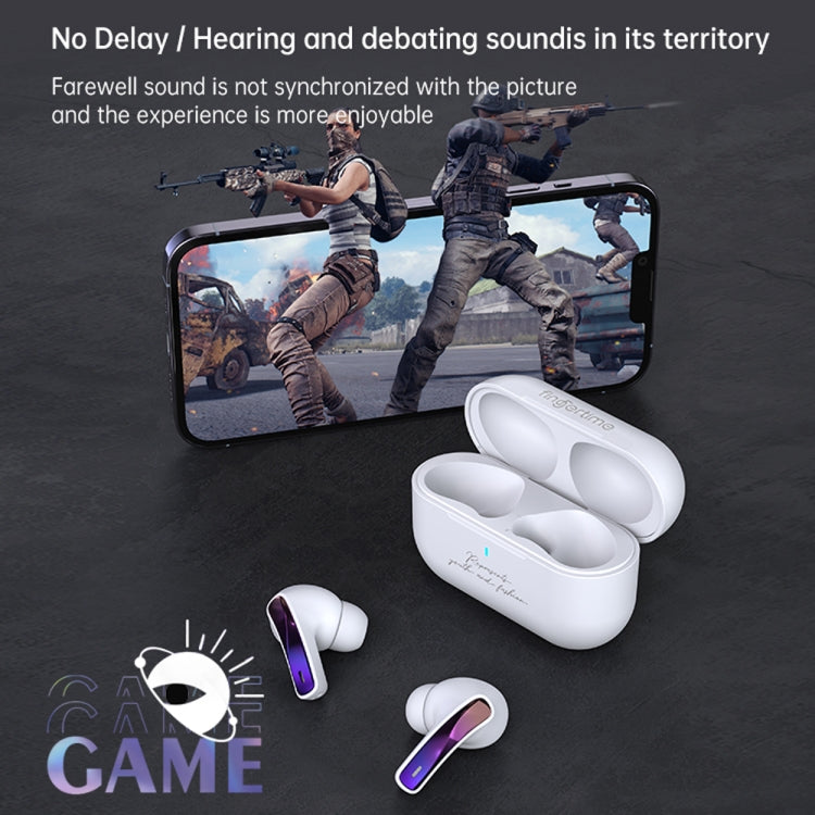 Fingertime T17 Portable Mini In-Ear Wireless Bluetooth Noise Reduction Earphone(Black)