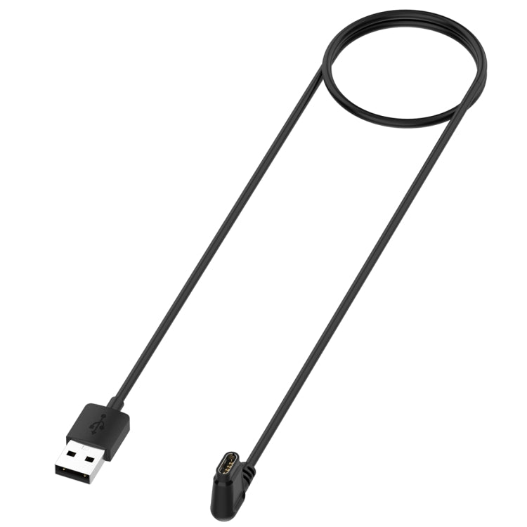 For Amazfit Falcon Smart Watch Charging Cable with Data Function, Length: 1m(Black)