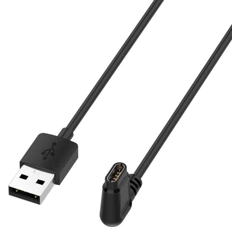 For Amazfit Falcon Smart Watch Charging Cable with Data Function, Length: 1m(Black)