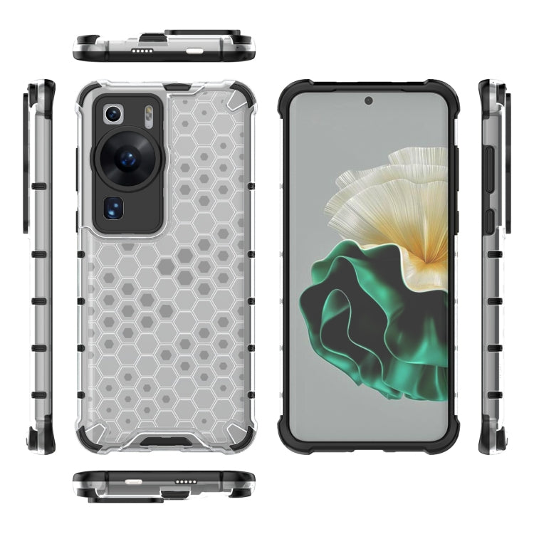 For Huawei P60 / P60 Pro Honeycomb Phone Case(White)
