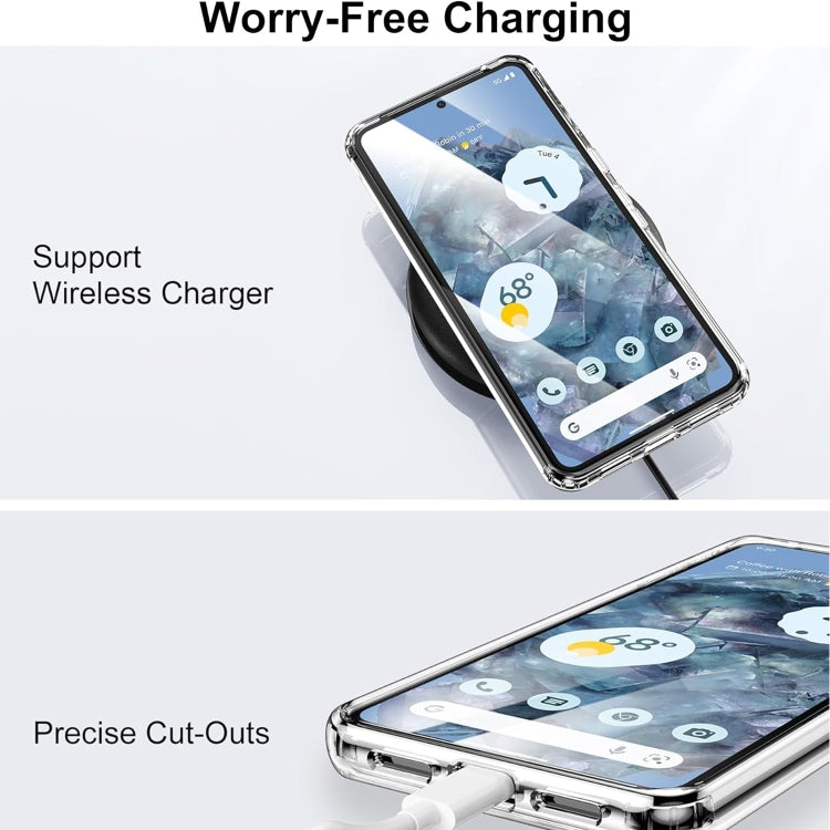 For Google Pixel 8 Pro Transparent Frosted MagSafe Phone Case