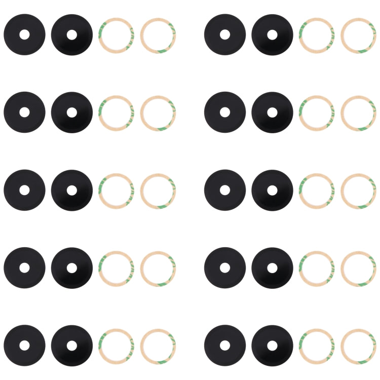 For vivo Y02S 10pcs Back Camera Lens