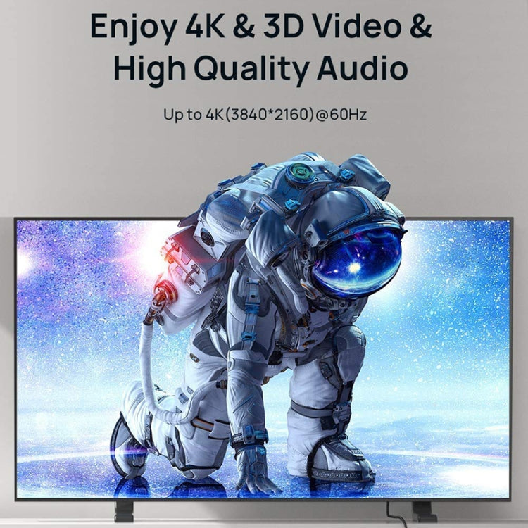 3m HDMI 2.0 Version 4K 60Hz HD Cable(Grey)